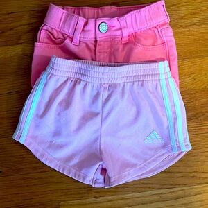 Baby Gap And Adidas Shorts